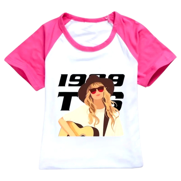 Taylor Swift 1989 Top and Shorts Set For Ages 11-12 Years Old - Picture 10 of 17